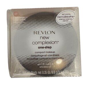 Revlon New Complexion One-Step Compact Makeup SPF 15 Warm Beige 07 0.35 Oz READ